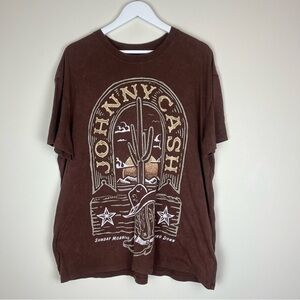 Johnny Cash Graphic T-Shirt size Large
